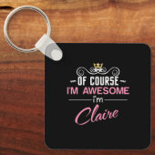 Natürlich bin ich Phantastisch Schlüsselanhänger (Vorderseite)