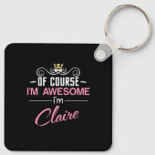 Natürlich bin ich Phantastisch Schlüsselanhänger (Rückseite)