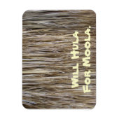 Naturlich Coole Oberflächen_Palm Tree Hair_Hula Ro Magnet (Vertikal)