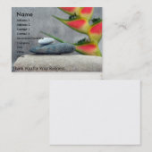 Natürlich danke Visitenkarte (Vorne/Hinten)