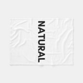 natürlich fleecedecke (Vorderseite (Horizontal))