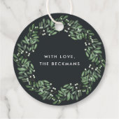 Natürlich Freude | Weihnachtsmarken für Wasserfarb Geschenkanhänger (Rückseite)