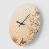 natürlich gestaltete Uhr (Winkel)