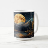 Naturlich Inspiriert Kiefernwald im Camping Kaffeetasse (VorderseiteRechts)