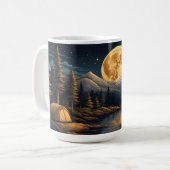 Naturlich Inspiriert Kiefernwald im Camping Kaffeetasse (Vorderseite Links)