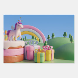 Naturlich Inspiriert Umschlagpapier Geschenkpapier Set