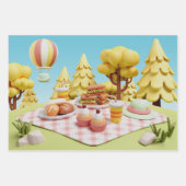 Naturlich Inspiriert Umschlagpapier Geschenkpapier Set (Vorderseite 2)