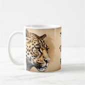 Naturlich inspiriertes Hochzeitthema Kaffeetasse (Links)