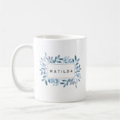 Natürlich Joyful Personalisiert Watercolor Botanic Kaffeetasse (Links)