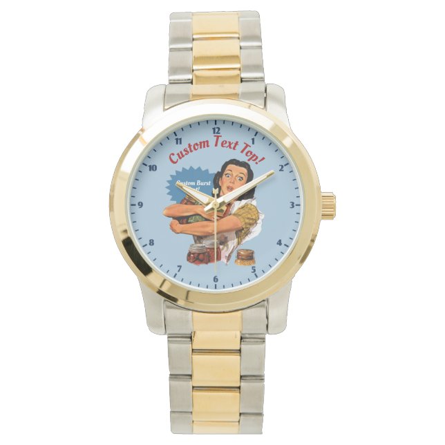 Natürlich kann ich armbanduhr (Vorderseite)