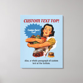 Natürlich kann ich auch die Leinwand drucken