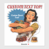 Natürlich kann ich aufklebern aufkleber (Blatt)