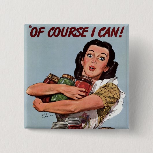 "Natürlich kann ich das!" Button (Vorderseite)