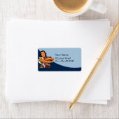 Natürlich kann ich das Etikett Adressaufkleber (Insitu)