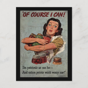 Natürlich kann ich das! Ich bin so patriotisch wie Postkarte