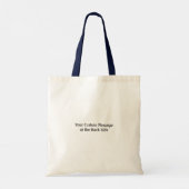 Natürlich kann ich die Tasche nehmen (Rückseite)