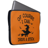 Natürlich kann ich ein Halsband fahren Laptopschutzhülle (Vorne Rechts)