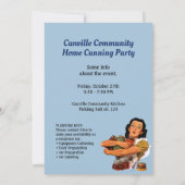 Natürlich kann ich einladen einladung (Rückseite)