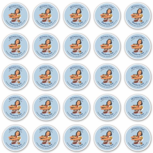 Natürlich kann ich leere Labels (Vorderseite)