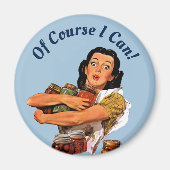 Natürlich kann ich Magnet (Vorne)