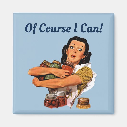 Natürlich kann ich Magnet (Vorne)