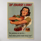 Natürlich kann ich poster (Vorne)