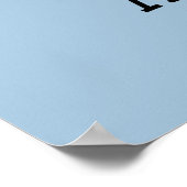 Natürlich kann ich Poster poster (Ecke)