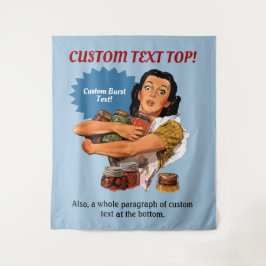 Natürlich kann ich wandteppich