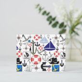 Natürlich nautisch postkarte (Stehend Vorderseite)