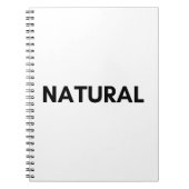 natürlich notizblock (Vorderseite)