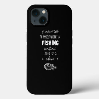 Natürlich rede ich mit mir selbst, wenn ich fische iPhone 13 hülle