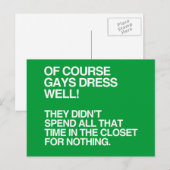 NATÜRLICH SCHLECHT POSTKARTE (Vorne/Hinten)