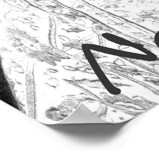 Natürlich schön poster (Ecke)