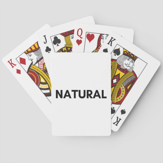 natürlich spielkarten (Rückseite)