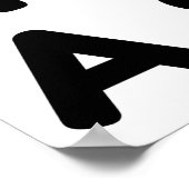 Natürlich spielt die Größe eine Rolle, aber nieman Poster (Ecke)