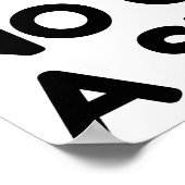 Natürlich spielt die Größe eine Rolle, aber nieman Poster (Ecke)