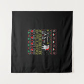 Natürlich spreche ich mit meinem französischen Bul Wandteppich (Vorderseite (Horizontal))