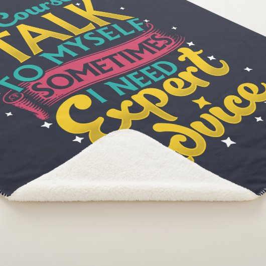 Natürlich spreche ich mit mir selbst, die Experten Sherpadecke (3/4)