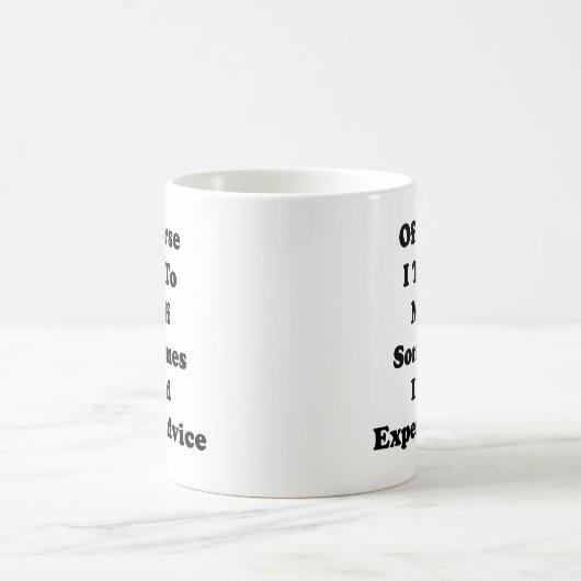Natürlich spreche ich mit mir selbst manchmal brau kaffeetasse (Mittel)
