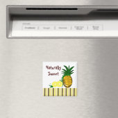 Natürlich süße Ananas Magnet (In Situ (Geschirrspüler))