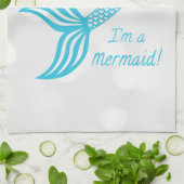 Natürlich trinke ich wie ein Fisch, ich bin eine M Geschirrtuch (Gefaltet)