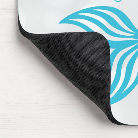 Natürlich trinke ich wie ein Fisch, ich bin eine M Mousepad (Ecke)