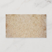 Natürlich, Yoga, Zen, heilend, Visitenkarten Visitenkarte (Rückseite)