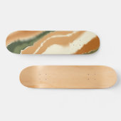 Natürliche Abstrakte Geode Skateboard (Horizontal)