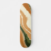 Natürliche Abstrakte Geode Skateboard (Vorne)