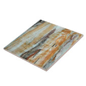 Natürliche Baumrinde bunt orange und grau Bild Fliese (Seite)