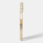 Natürliche Bio, texturierte Rippschichten Case-Mate iPhone Hülle (Rückseite / Rechts)