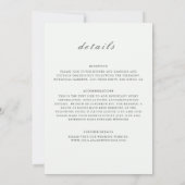 Natürliche Blaue Gelbe Wasserfarbe Sonnenblumen Ho Einladung (Rückseite)