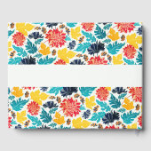 Natürliche Blaue Gelbe Wasserfarbe Sonnenblumen Ho Gästebuch (Rückseite)