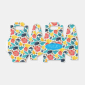 Natürliche Blaue Gelbe Wasserfarbe Sonnenblumen Ho Geschenkschachtel (Ungefaltet)